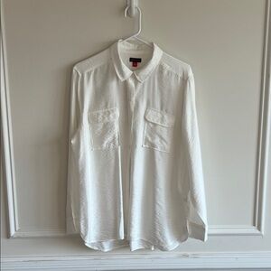 Vince Camuto Crisp White Collared Shirt